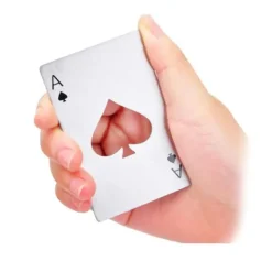 Ace Bottle Opener - Schoppen Aas - Flesopener - 6x9 cm