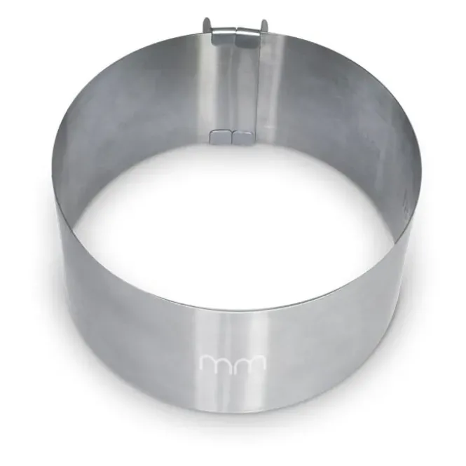 Adjustable Ring Moulds - Verstelbare RVS Kookringen - set van 3