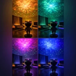 Astronaut Star Projector - 8 Licht Shows - Beweegbaar