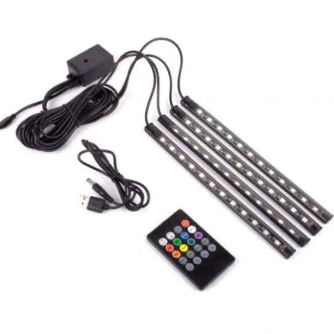 Auto Interieur LED Verlichting - 15 Kleuren