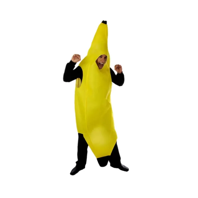 Banana Costume - Bananen pak - One Size Fits All - Volwassenen