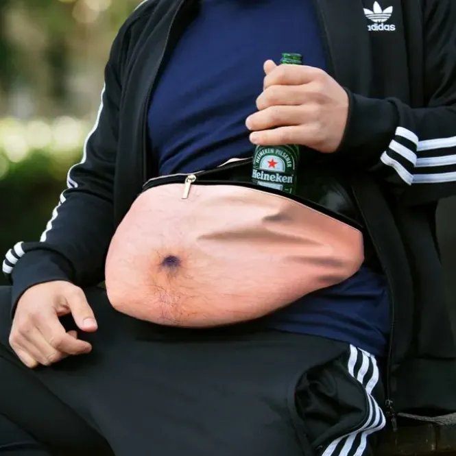 Beer Belly Bag - Bierbuik Heuptas - Belly Coin Bag - 1.000 ml
