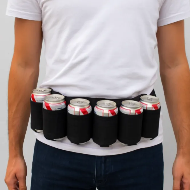 Beer Belt - Verstelbare Bier Riem - 6 blikjes 33cl