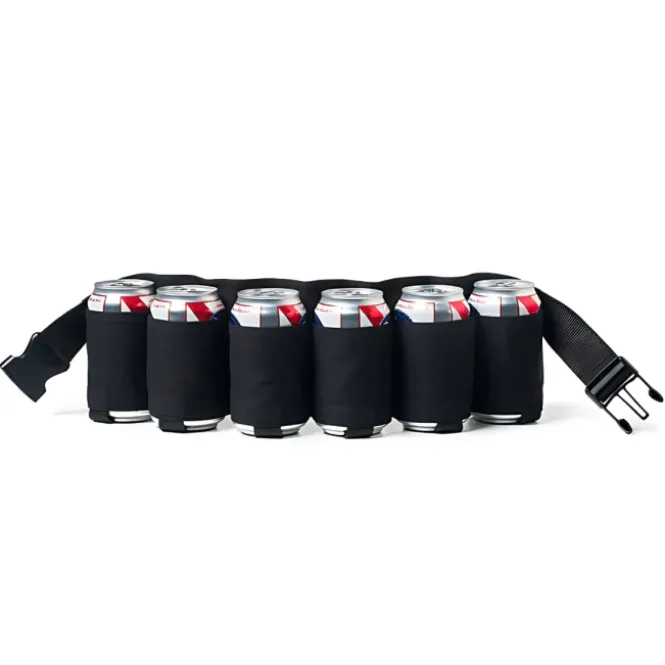 Beer Belt - Verstelbare Bier Riem - 6 blikjes 33cl