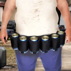 Beer Belt - Verstelbare Bier Riem - 6 blikjes 33cl