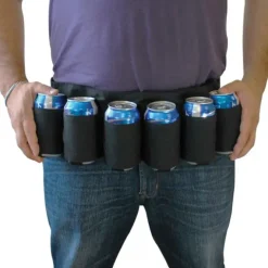 Beer Belt - Verstelbare Bier Riem - 6 blikjes 33cl
