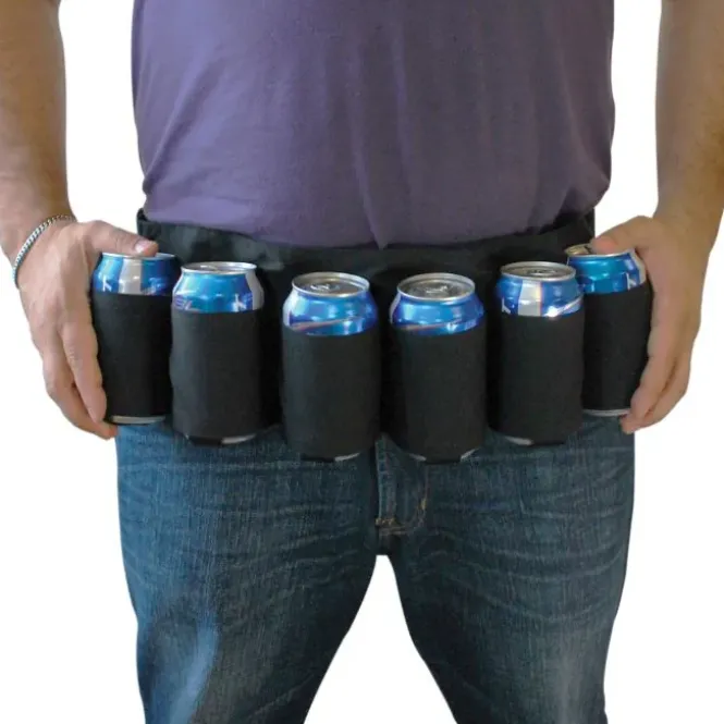Beer Belt - Verstelbare Bier Riem - 6 blikjes 33cl