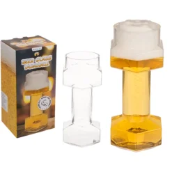 Bierglas Dumbbell - 700 ml - 22 cm groot