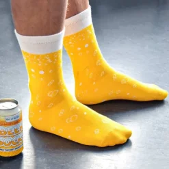 Bier Sokken - Grappige Heren Sokken Cadeau - Maat 40/46