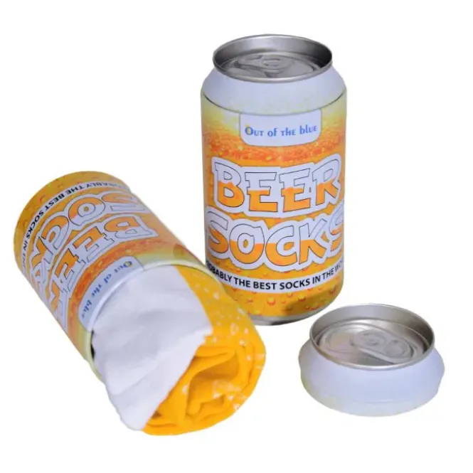 Bier Sokken - Grappige Heren Sokken Cadeau - Maat 40/46