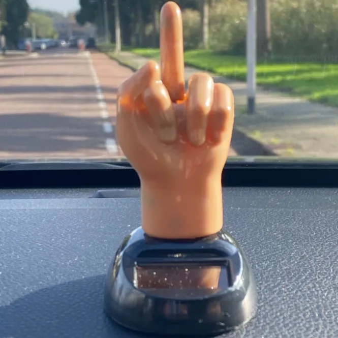 Bobblehead Middelvinger