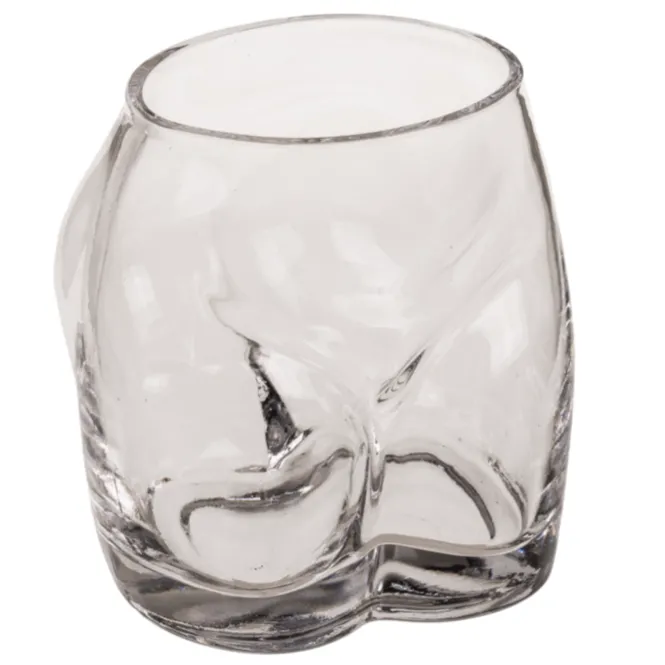 Bottoms Up glazen - Grappige Billen Glazen