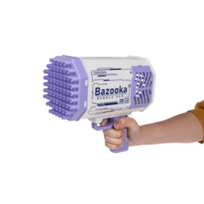 Bubble Gun Bazooka - Elektrisch Bellenblaaspistool met LED-verlichting