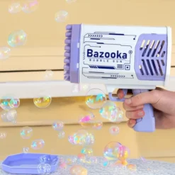 Bubble Gun Bazooka - Elektrisch Bellenblaaspistool met LED-verlichting