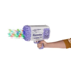 Bubble Gun Bazooka - Elektrisch Bellenblaaspistool met LED-verlichting