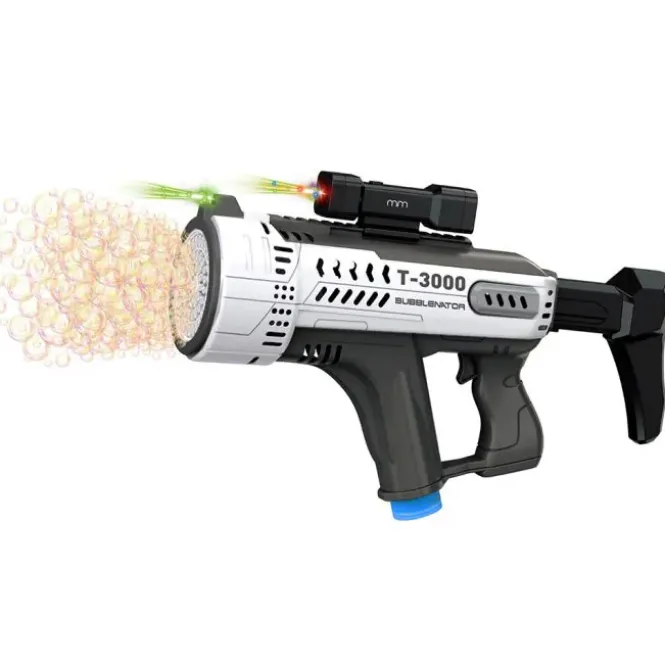 BubbleNator T-3000 Bubbelmachine - 57 bellen - Lichtshow - Oplaadbaar