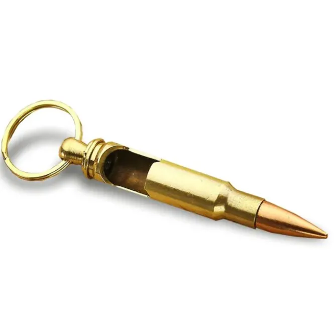 Bullet Bottle Opener - Flesopener - 10 cm - Sleutelhanger