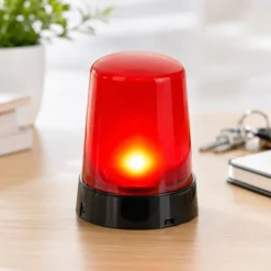 Bureau Alarm met Bewegingssensor - Zwaailamp