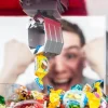 Candy Grabber - Snoep Grijpautomaat - 35 cm - Kermis