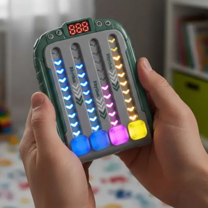 Catch the Lights Game Console - LED licht - Geluid - 3 Kleuren