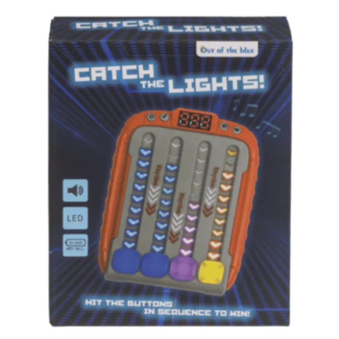 Catch the Lights Game Console - LED licht - Geluid - 3 Kleuren