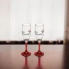 Champagne glazen met hartjes