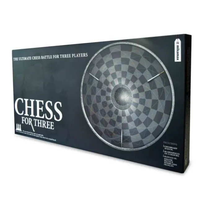 Chess For Three - Schaakbord XL voor 3 Personen