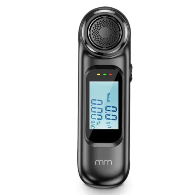 Compacte Alcoholtester - Mini Breathalyzer met LED-display