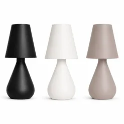 Cozy Maison Oplaadbare Tafellamp - Zwart, Wit of Taupe