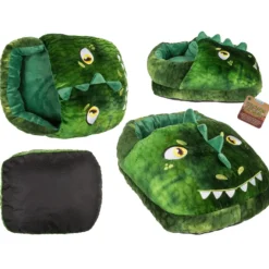 Cozy Voetwarmers - Dino en Unicorn - 100% polyester