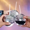 Discobal bekers - Disco Ball Cups - Opvallende Feest Drinkbekers - Set van 3