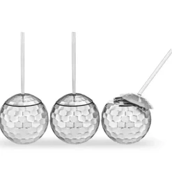 Discobal bekers - Disco Ball Cups - Opvallende Feest Drinkbekers - Set van 3