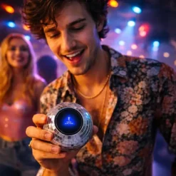 Disco Beslissingsbal - 20 Antwoorden - 10∅ cm - Batterijvrij