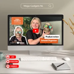 Doodshoofd pennenbak - Brilhouder - Pennebak - Bureau Opberger