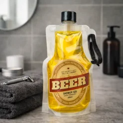 Douchegel Bier - 300 ml in PET-zak - Grappig Cadeau voor Mannen