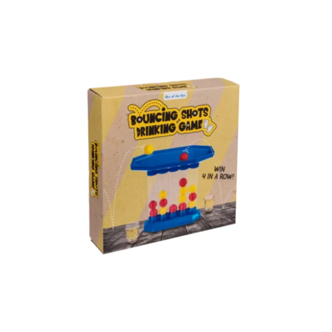 Drankspel Bouncing Shots - Vier op een Rij Drankspel