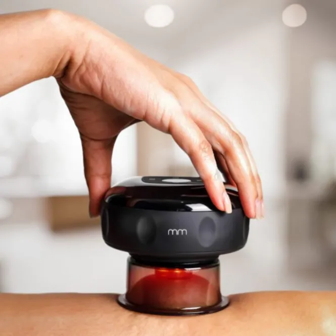 Elektrische Cupping Massager - USB C - 12 Niveaus Zuigkracht