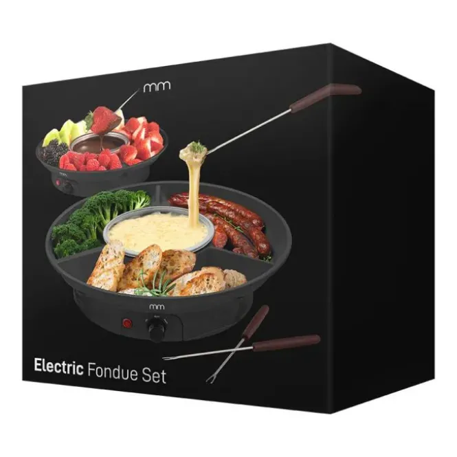Elektrische Fondueset - 260 ml - Chocoladefondue of Kaasfondue
