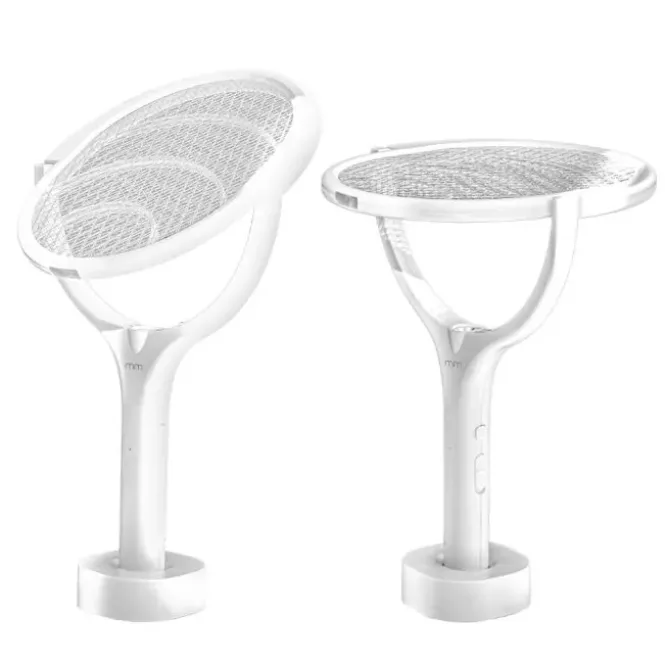 Elektrische Vliegenmepper 3-in-1 - Oplaadbare Muggenlamp - 24 cm