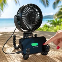 Flex Fan Ventilator - Ingebouwde Powerbank - Tot 40 Uur Verkoeling