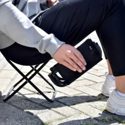 Foldable Pocket Stool - Mini Inklapbare Stoel - 25cm zitvlak