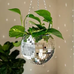 Funky Disco Planter - Disco plantenbak 13x18x20cm - 2L