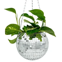 Funky Disco Planter - Disco plantenbak 13x18x20cm - 2L