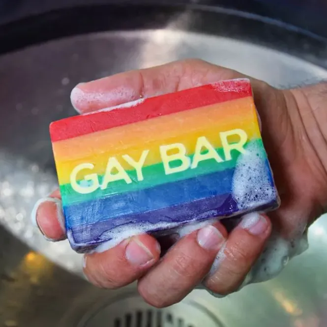 Gay Bar Soap - Regenboog Zeep