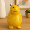 Gele Monster Spaarpot van Keramiek
