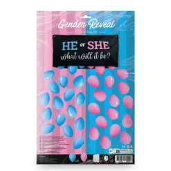 Gender Reveal Ballonnen Tas - Gender Reveal Balloon Bag Kit
