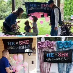 Gender Reveal Ballonnen Tas - Gender Reveal Balloon Bag Kit