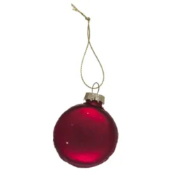 Glazen kerstballen set - Bubble Tea, Macaron, Wafel - 3 stuks