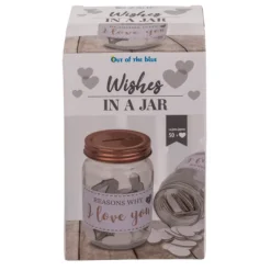 Glazen Weckpot 'Reasons why I love you'