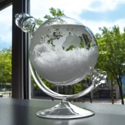 Globe Storm Glass - Weervoorspeller - ⌀20cm - Barometer